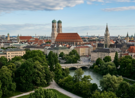 Jobcenter München - Ansicht Münchner Wahrzeichen